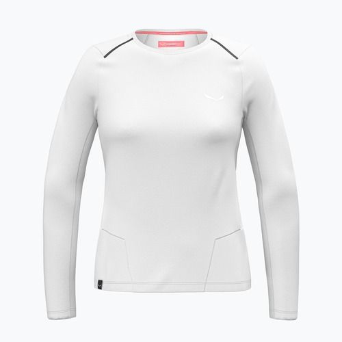 Women's trekking longsleeve Salewa Pedroc Dry Tee white