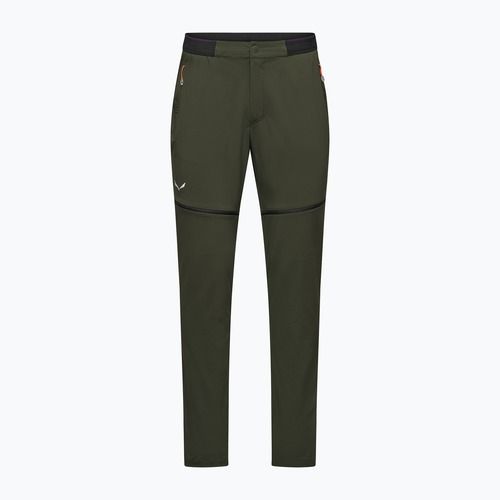 Men's trekking trousers Salewa Pedroc 3 DST 2IN1 dark olive