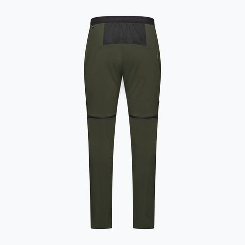 Men's trekking trousers Salewa Pedroc 3 DST 2IN1 dark olive