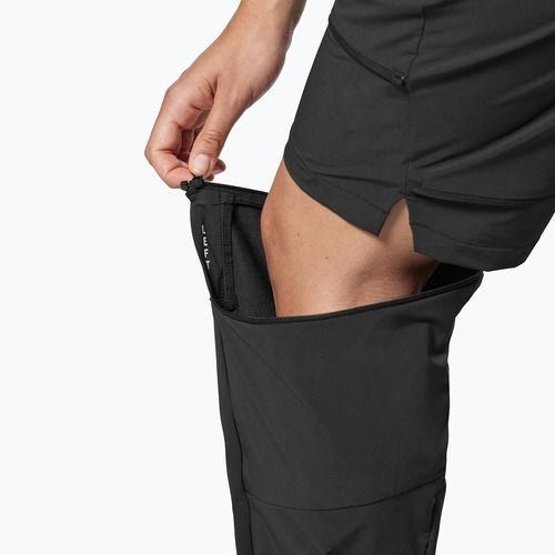 Women's trekking trousers Salewa Pedroc 3 DST 2IN1 black out