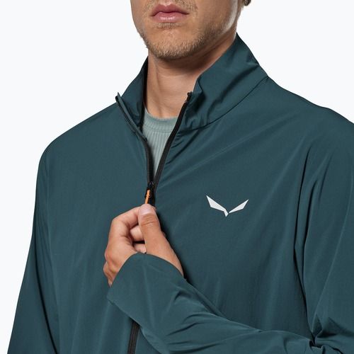 Men's softshell jacket Salewa Pedroc DST Light pond blue