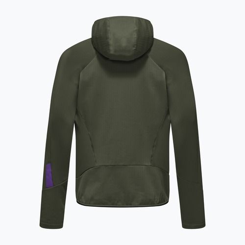 Men's wind jacket Salewa Pedroc PL 3 HD dark olive