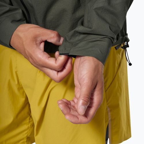 Men's waterproof jacket Salewa Pedroc 2 PTX 2.5 Light faded green