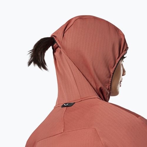 Women's wind jacket Salewa Pedroc PL 3 HD etruscan red