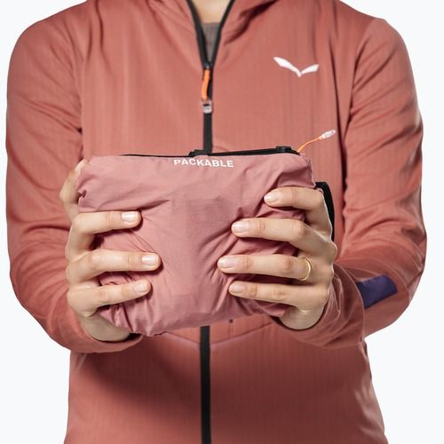 Women's wind jacket Salewa Pedroc Wind HD Light desert pink