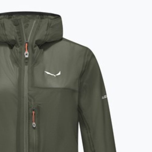 Women's waterproof jacket Salewa Pedroc 2 PTX 2.5 Light faded green