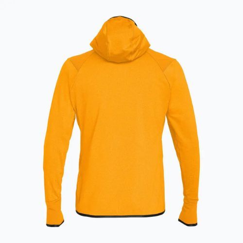 Men's trekking sweatshirt Salewa Agner Hybrid PL/DST FZ Hoody turmeric melange/0910