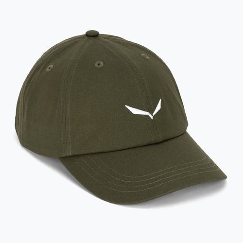 Baseball cap Salewa Eagle Logo dark olive