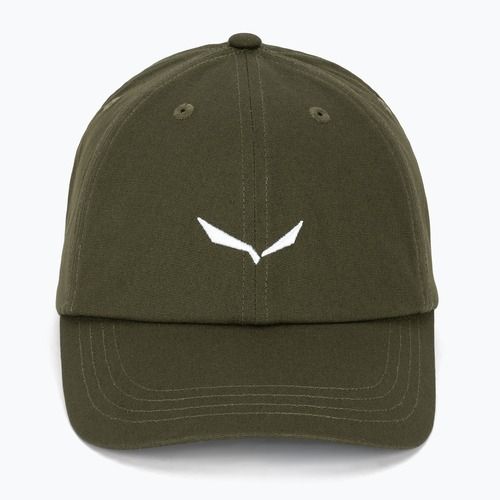 Baseball cap Salewa Eagle Logo dark olive