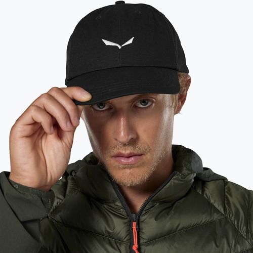 Baseball cap Salewa Eagle Logo black out