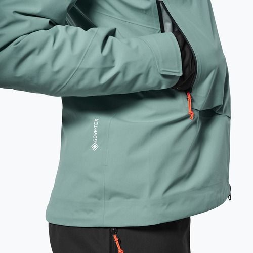 Women's rain jacket Salewa Ortles GTX 3L EPE willow