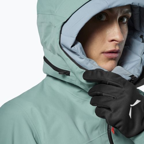 Women's rain jacket Salewa Ortles GTX 3L EPE willow