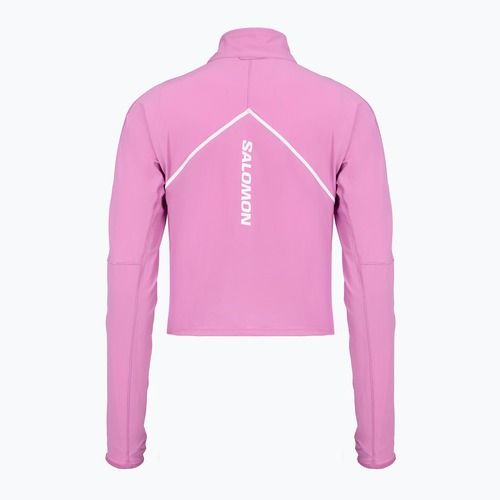 Women's sweatshirt Salomon Sense Aero Hybrid CP iris orchid