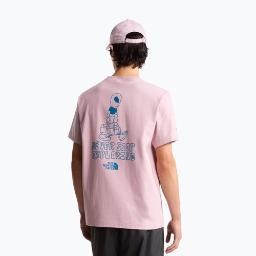 Men's T-shirt The North Face Alien Relaxed metal pink