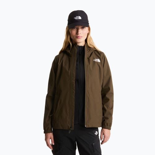 Women's softshell jacket The North Face Quest Mono taupe green