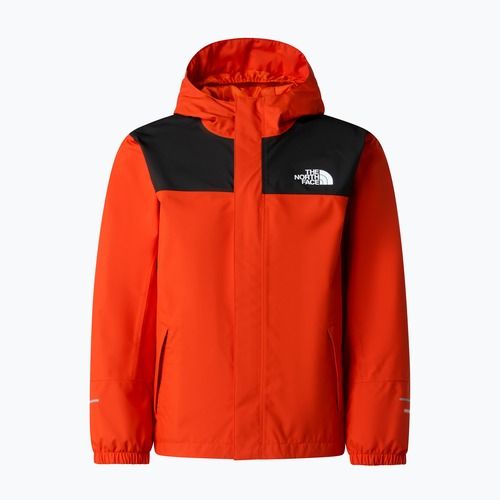 Children's rain jacket The North Face Antora lava red