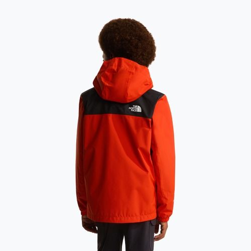 Children's rain jacket The North Face Antora lava red