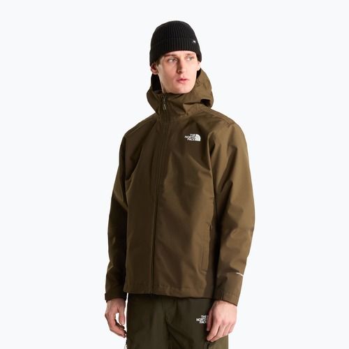 Children's rain jacket The North Face Whiton 3L taupe green