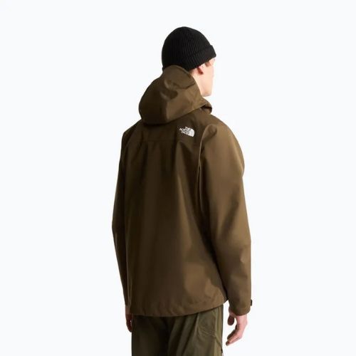 Children's rain jacket The North Face Whiton 3L taupe green