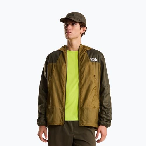 Men's wind jacket The North Face Ridgelite FF Wind cedar/new taupe green