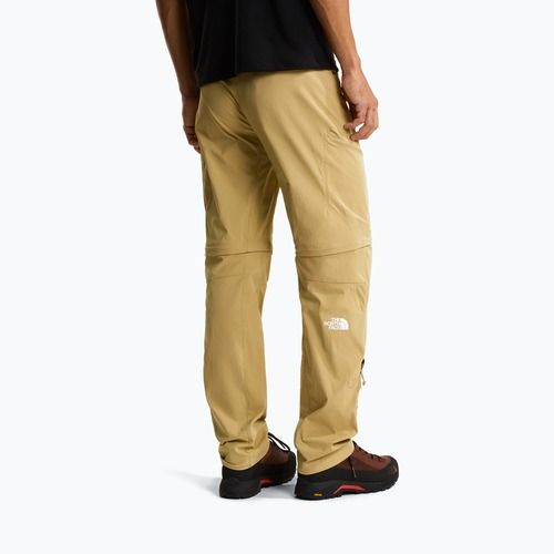 Men's trekking trousers The North Face Exploration Regular Tapered Convertible khaki stone