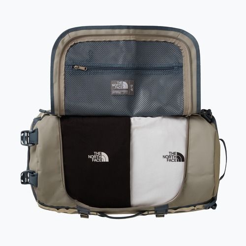 Travel bag The North Face Base Camp Duffel S 50 l stone slab/granite grey