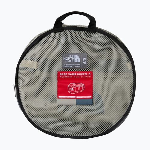 Travel bag The North Face Base Camp Duffel S 50 l stone slab/granite grey