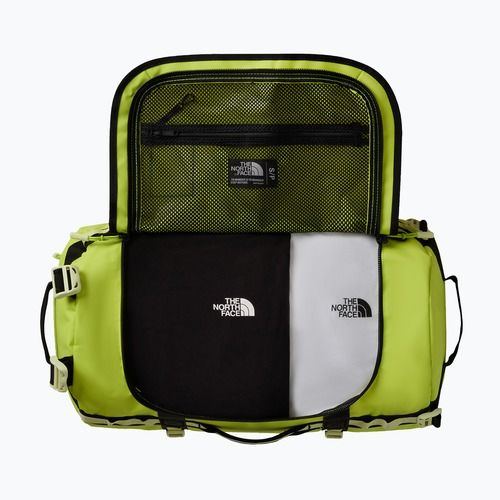 Travel bag The North Face Base Camp Duffel S 50 l fizz lime/lemon mist/tn