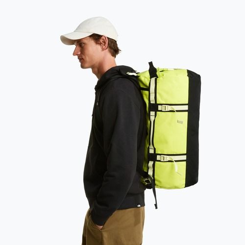Travel bag The North Face Base Camp Duffel S 50 l fizz lime/lemon mist/tn