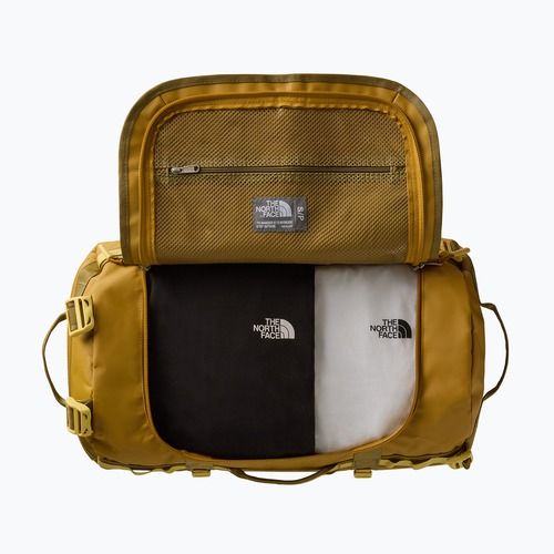 Travel bag The North Face Base Camp Duffel S 50 l golden tan/cedar/honeye