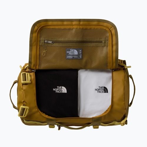 Travel bag The North Face Base Camp Duffel XS 31 l golden tan/cedar/honeye
