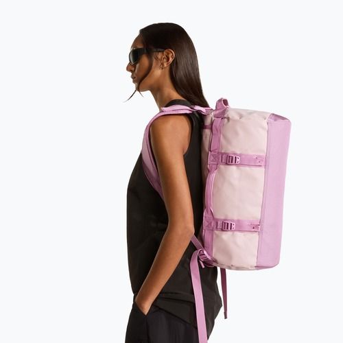 Travel bag The North Face Base Camp Duffel XS 31 l metal pink/hushed laven
