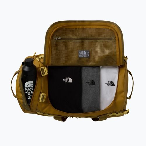 Travel bag The North Face Base Camp Duffel M 71 l golden tan/cedar/honeye
