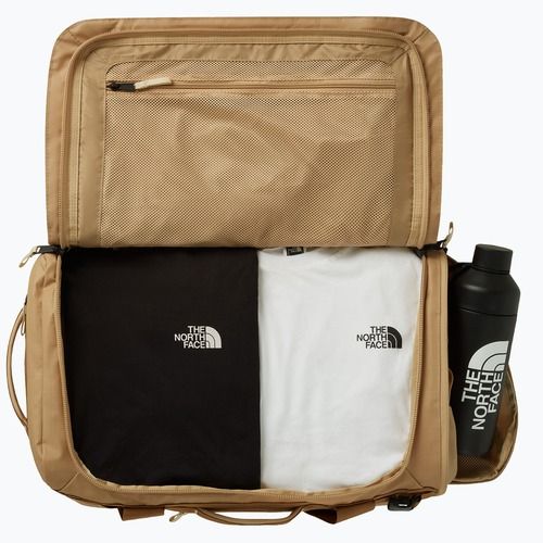 Travel bag The North Face Base Camp Voyager Duffel 42 khaki stone/utility bro