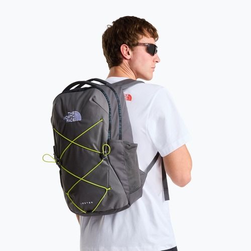 Urban backpack The North Face Jester 28 l anthracite grey/smoked pearl/fizz lime