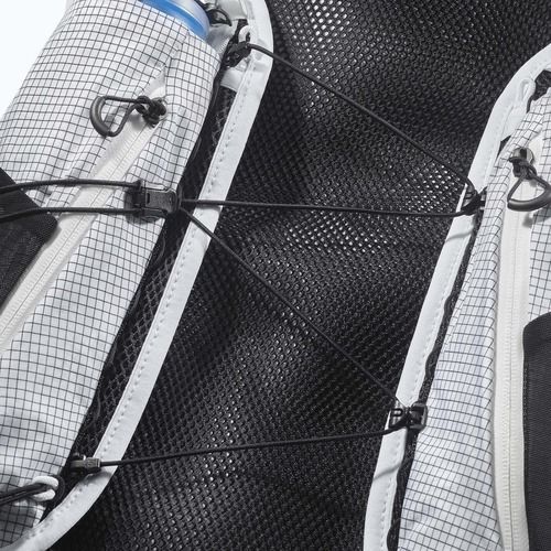 Running backpack Salomon Advance Skin Cross Season Race 15 l white/black
