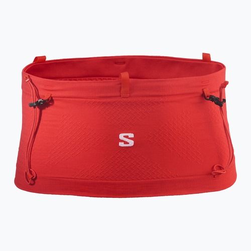 Salomon running belt ADV SKIN Seamless flame scarlet/white