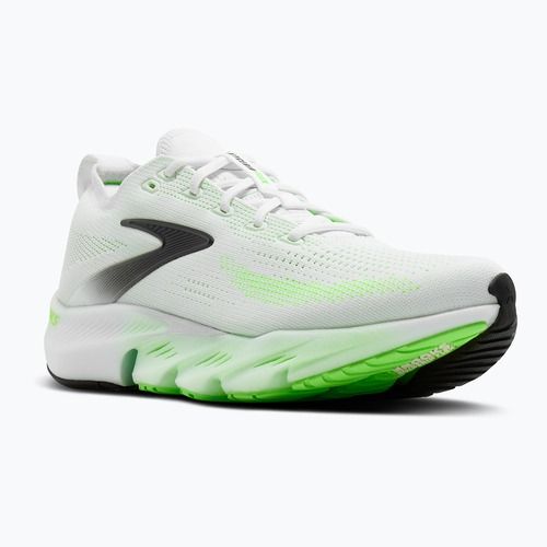 Men's running shoes Brooks Glycerin Flex white/green gecko/phantom