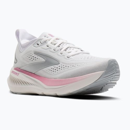 Women's running shoes Brooks Glycerin 23 white/harbor mist/metallic