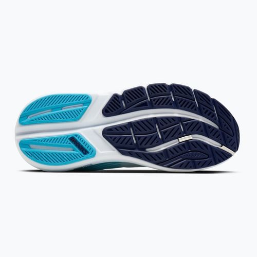 Men's running shoes Brooks Ghost Max 3 bright white/beacon blue/teal