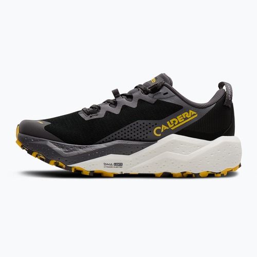 Men's running shoes Brooks Caldera 8 black/rabbit/zest