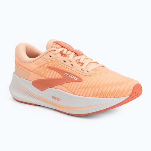 Women's running shoes Brooks Revel Max peach echo/white