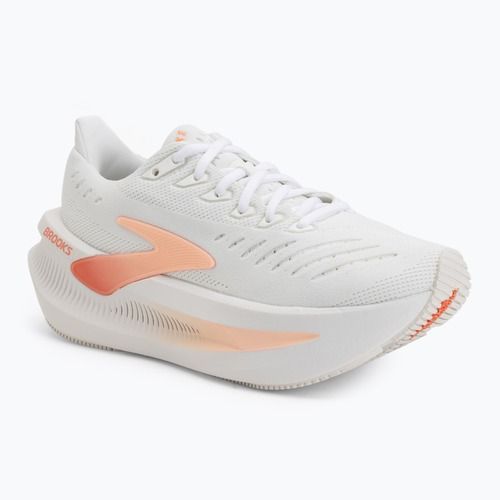 Women's running shoes Brooks Glycerin Max 2 white/coral/peach