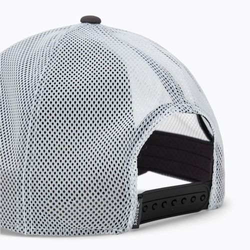 Baseball cap Brooks Surge Trucker dark russet/white/atomic blue