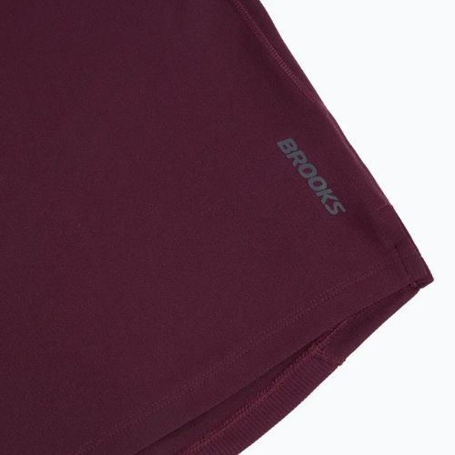 Men's running top Brooks Dash burgundy blaze