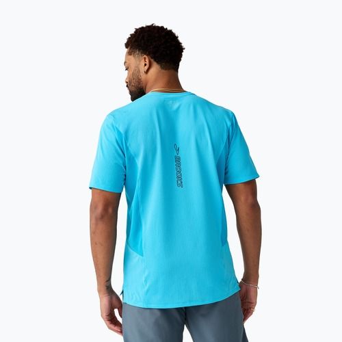 Men's running top Brooks Highpoint 2.0 blazing blue/atomic blue