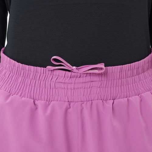 Women's running shorts Salomon Shakeout Core 2IN1 4" iris orchid