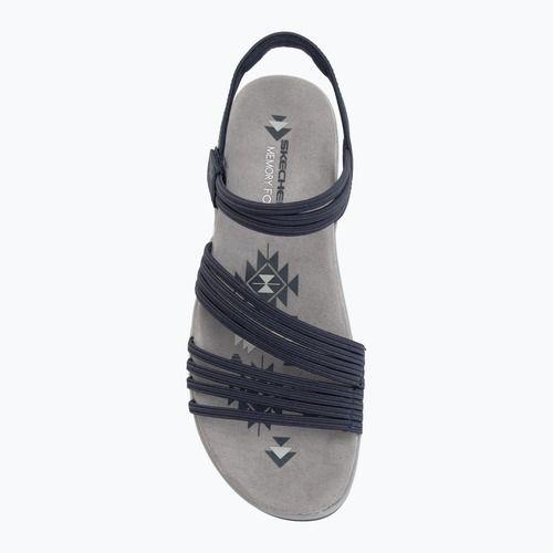 Women's sandals SKECHERS Reggae Slim Coffee Run blue