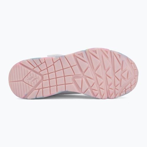 Children's shoes SKECHERS Uno Gen1 Fresh Blooms white
