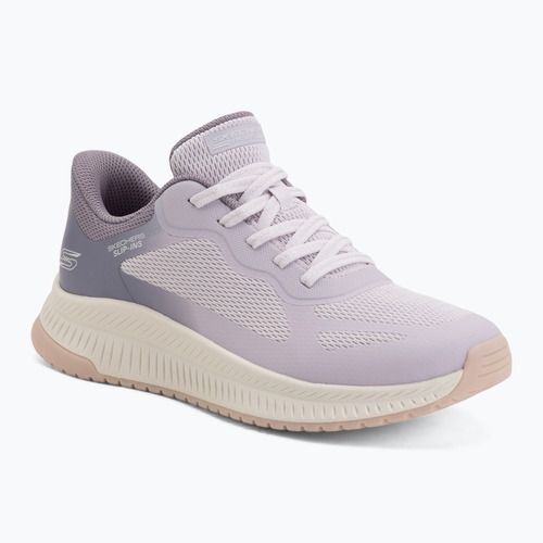 Women's shoes SKECHERS Bobs Squad 4 Staple Look purple